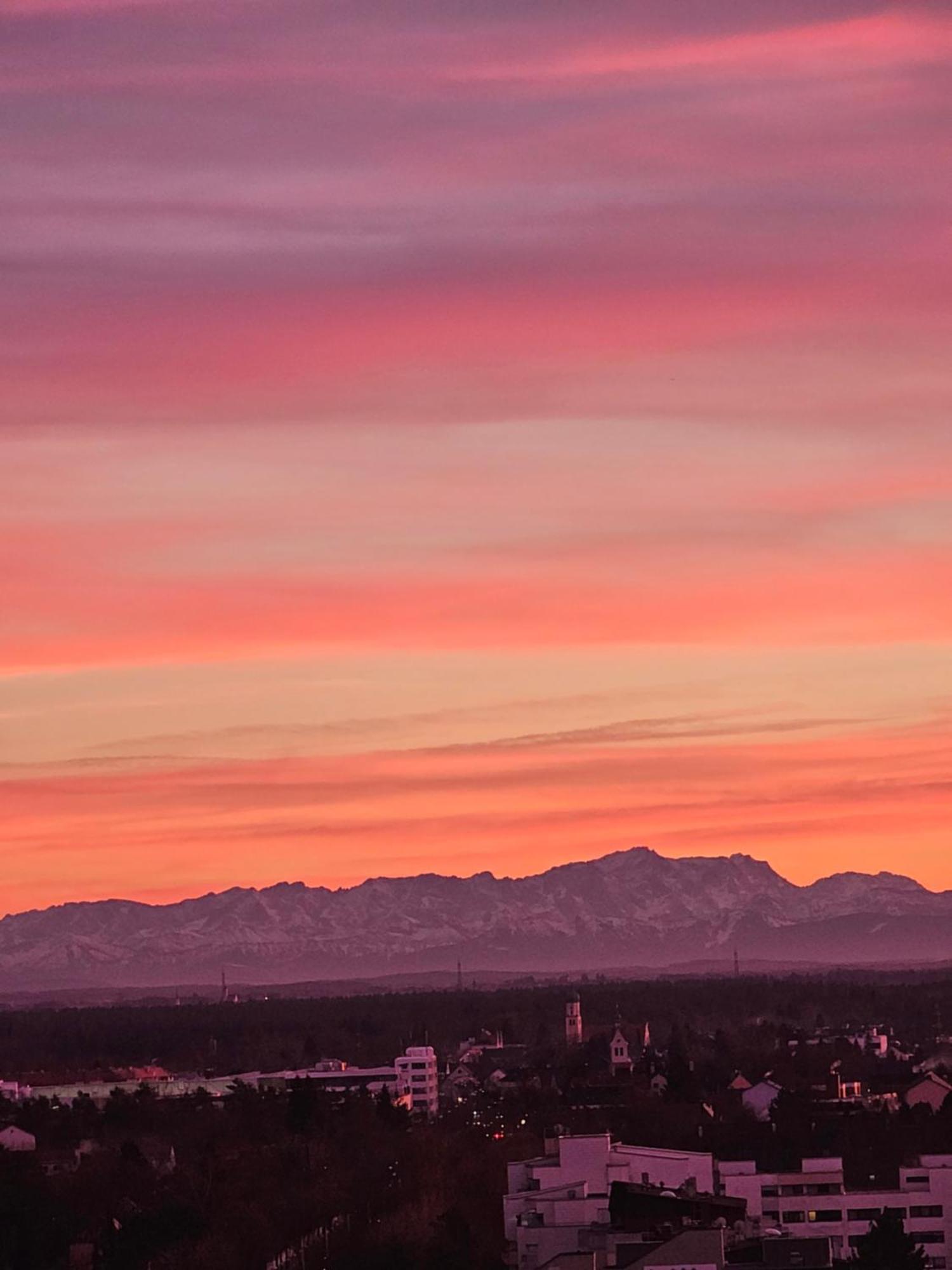 Stylische Sunset-Wohnung アウグスブルク エクステリア 写真