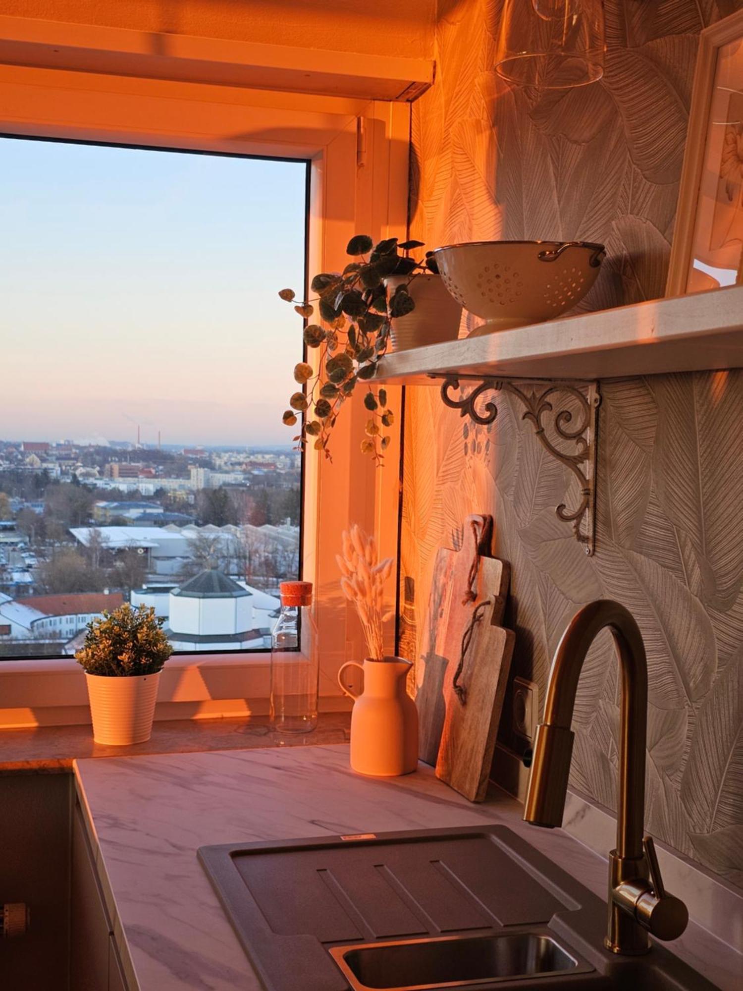 Stylische Sunset-Wohnung アウグスブルク エクステリア 写真