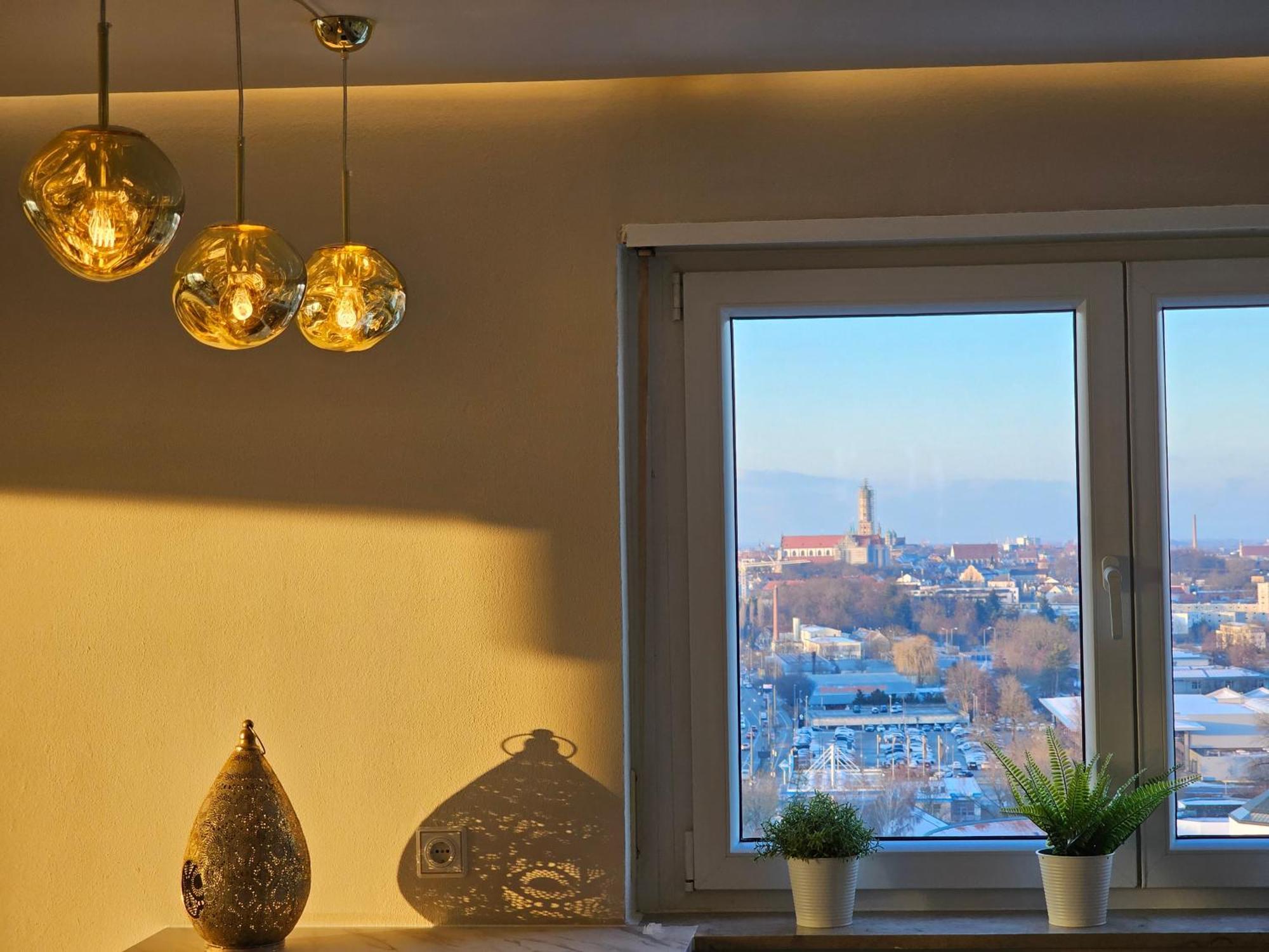 Stylische Sunset-Wohnung アウグスブルク エクステリア 写真