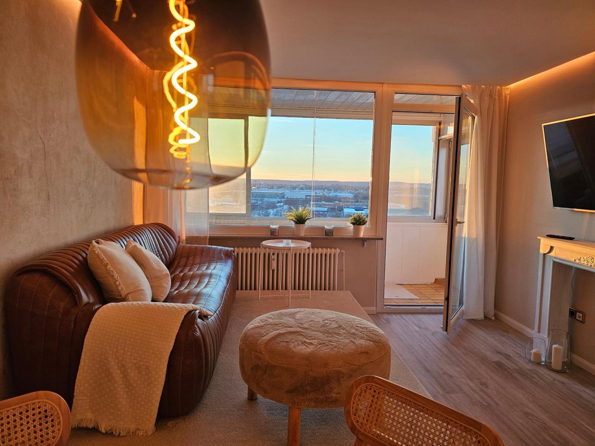 Stylische Sunset-Wohnung アウグスブルク エクステリア 写真